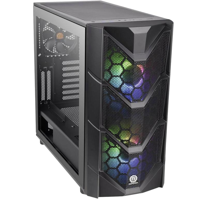ПК корпус Thermaltake Commander C36 TG ARGB, window, Black mATX (CA-1N7-00M1WN-00) - фото #2, Technodom.kz