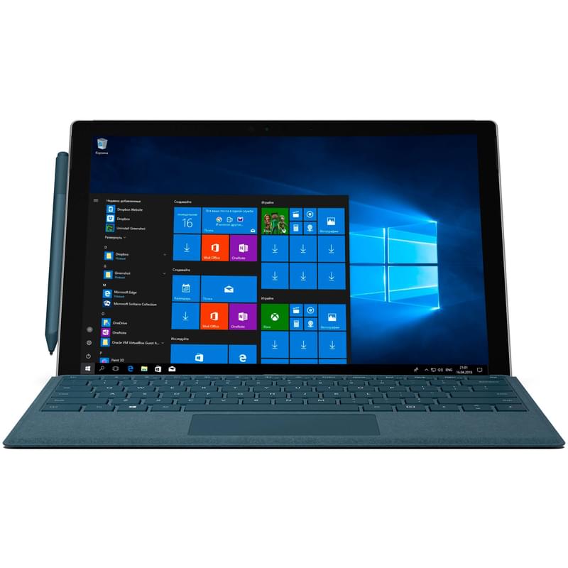 Трансформер Microsoft Surface Pro Silver Touch i7 7300U / 4ГБ / 128SSD / 12.3 / Win10Pro / (FJT-00001) - фото #0, Technodom.kz Трансформер Microsoft Surface Pro Silver Touch i7 7300U / 4ГБ / 128SSD / 12.3 / Win10Pro / (FJT-00001) - фото #0, Technodom.kz