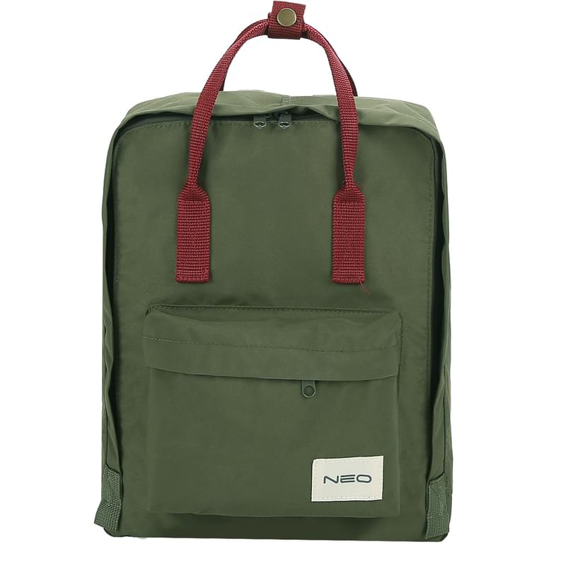Рюкзак для ноутбука 15.6" NEO NEB-023, Green Red, полиэстер (NEB-023GNR) - фото #0, Technodom.kz