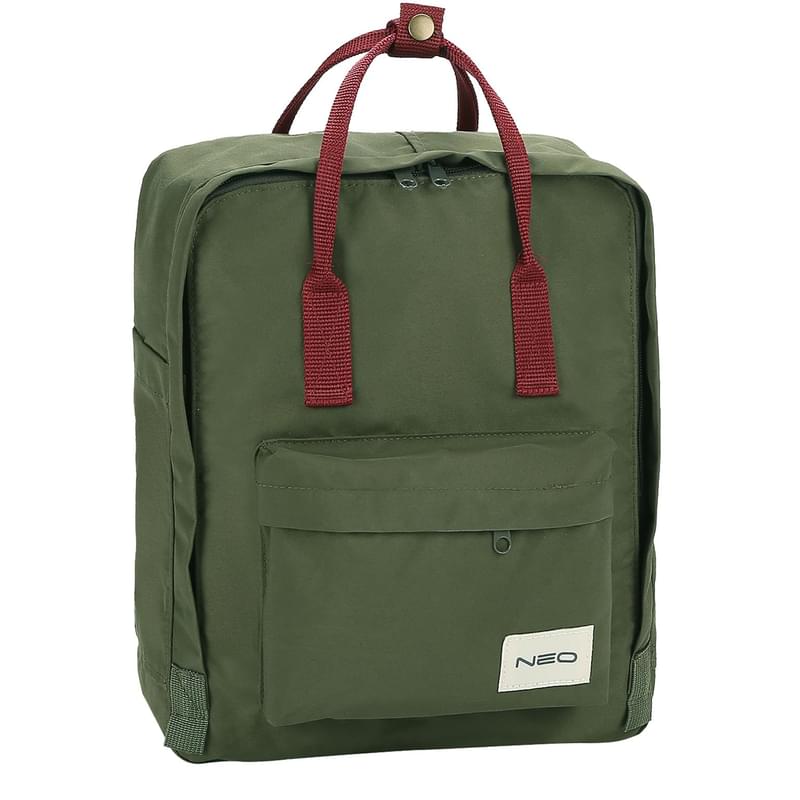 Рюкзак для ноутбука 15.6" NEO NEB-023, Green Red, полиэстер (NEB-023GNR) - фото #2, Technodom.kz