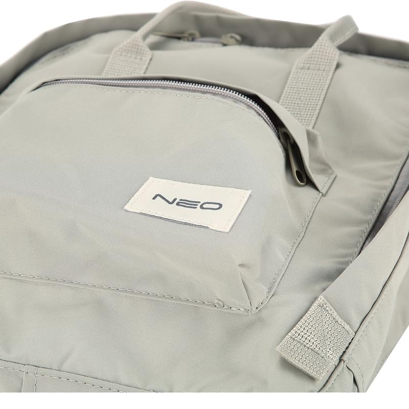Рюкзак для ноутбука 15.6" NEO NEB-023, Light Grey, полиэстер (NEB-023LG) - фото #6, Technodom.kz