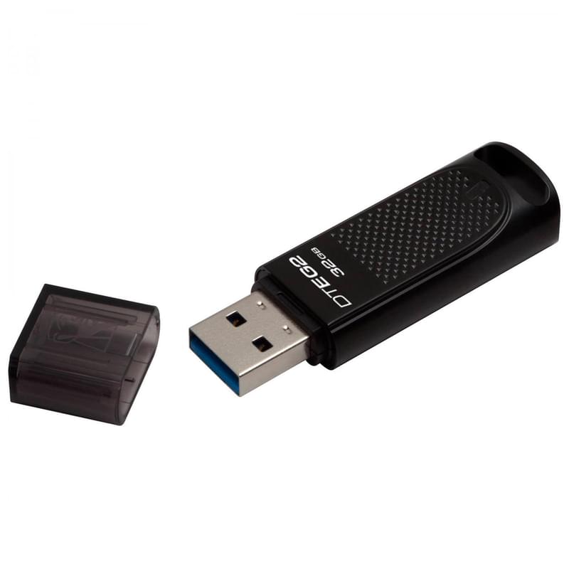 USB Флешка 32GB Kingston DataTraveler Type-A 3.1 Gen 1 (3.0) Metal (DTEG2/32GB) - фото #3, Technodom.kz