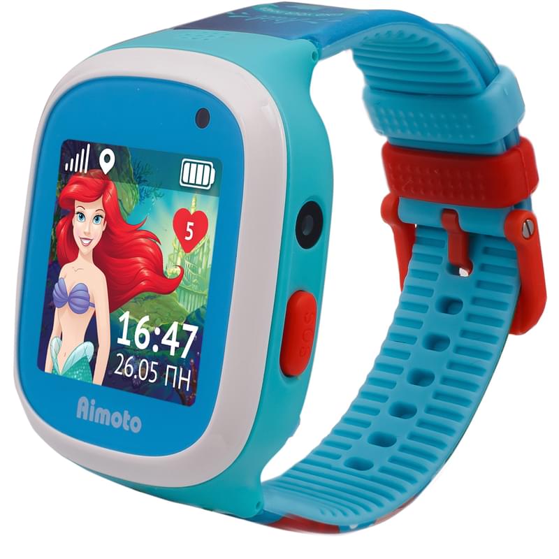 Детские смарт-часы с GPS трекером Aimoto Disney Ариэль - фото #0, Technodom.kz
