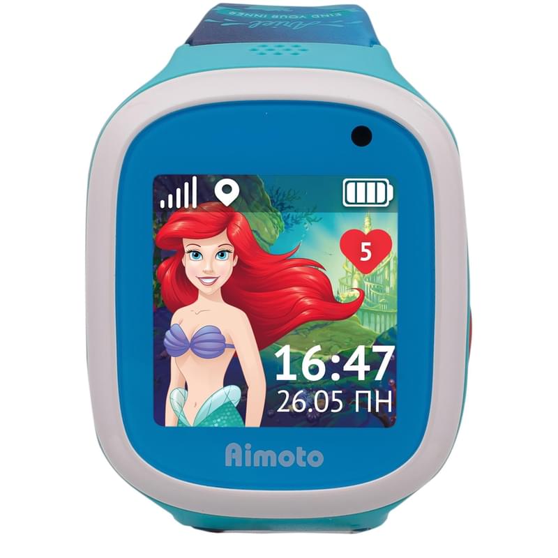 Детские смарт-часы с GPS трекером Aimoto Disney Ариэль - фото #1, Technodom.kz