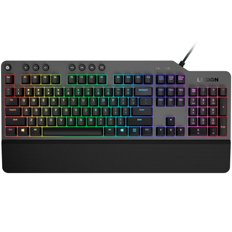 Клавиатура игровая проводная USB Lenovo Legion K500 RGB - фото #0, Technodom.kz