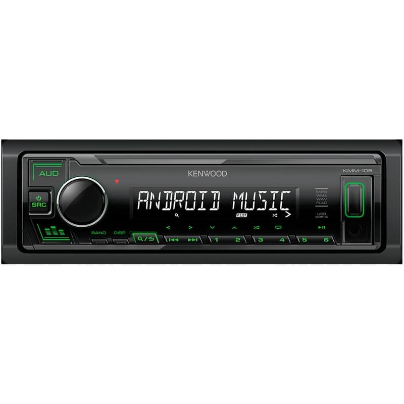 Автомагнитола Kenwood KMM-105GY DIN 1 - фото #0, Technodom.kz