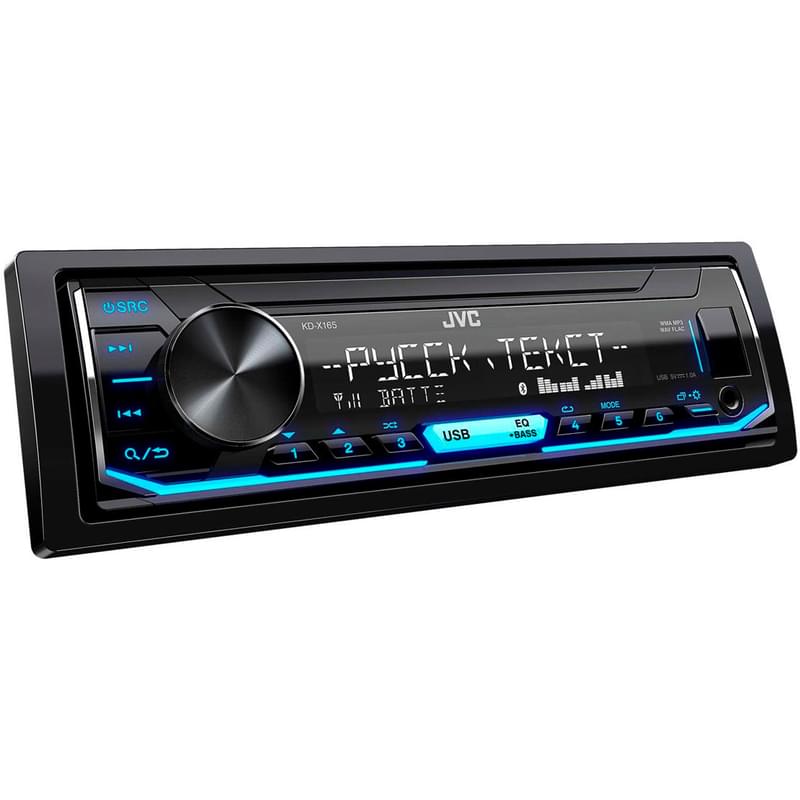 Автомагнитола JVC KD-X165 DIN 1 - фото #2, Technodom.kz