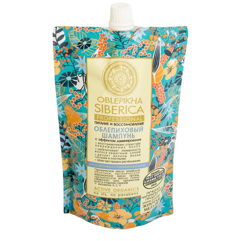 Шампунь для ослаб и повр волос обл "Пит и восстан" дойпак NATURA SIBERICA OBLEPIKHA 500мл - фото #0, Technodom.kz Шампунь для ослаб и повр волос обл "Пит и восстан" дойпак NATURA SIBERICA OBLEPIKHA 500мл - фото #0, Technodom.kz