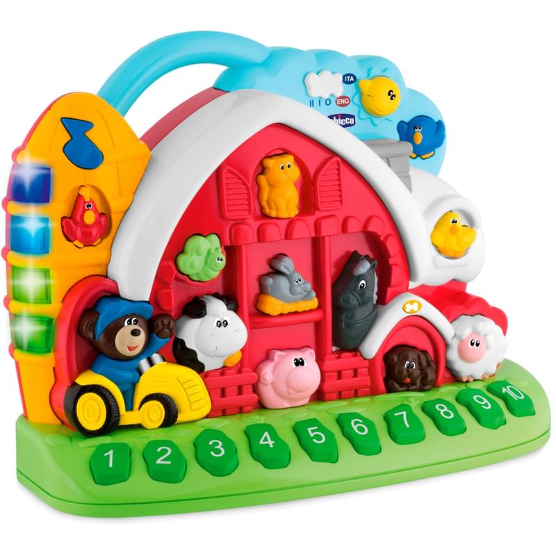 Chicco Игрушка Говорящая ферма рус./англ. 12м+ - фото #0, Technodom.kz Chicco Игрушка Говорящая ферма рус./англ. 12м+ - фото #0, Technodom.kz