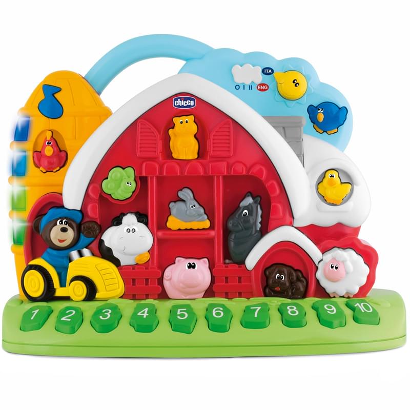 Chicco Игрушка Говорящая ферма рус./англ. 12м+ - фото #1, Technodom.kz Chicco Игрушка Говорящая ферма рус./англ. 12м+ - фото #1, Technodom.kz