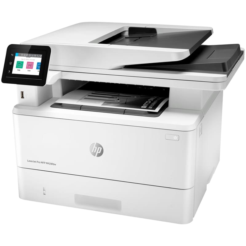 МФУ лазерное HP LaserJet Pro M428fdw A4-A-D-F-N-W (W1A30A) - фото #1, Technodom.kz