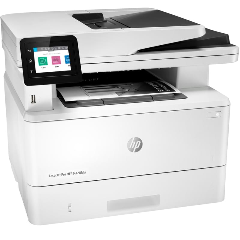МФУ лазерное HP LaserJet Pro M428fdw A4-A-D-F-N-W (W1A30A) - фото #2, Technodom.kz