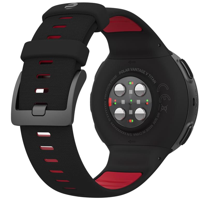 Монитор сердечного ритма POLAR VANTAGE V TI BLK/RED EMEA/ - фото #1, Technodom.kz