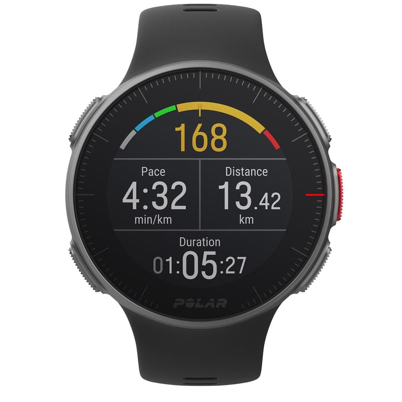 Монитор сердечного ритма POLAR VANTAGE V TI BLK/RED EMEA/ - фото #2, Technodom.kz