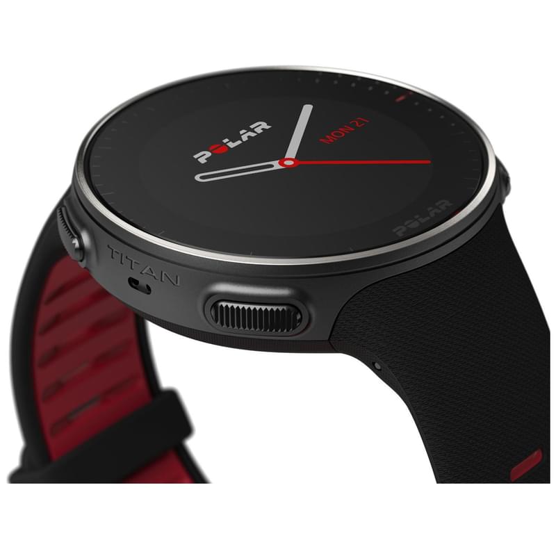 Монитор сердечного ритма POLAR VANTAGE V TI BLK/RED EMEA/ - фото #3, Technodom.kz