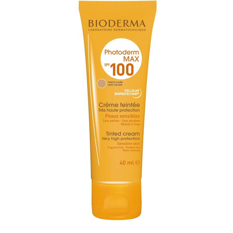 Солнцезащитный крем с тональным эффектом (светлый) Photoderm Max Creme Spf100+, 40 мл - фото #0, Technodom.kz
