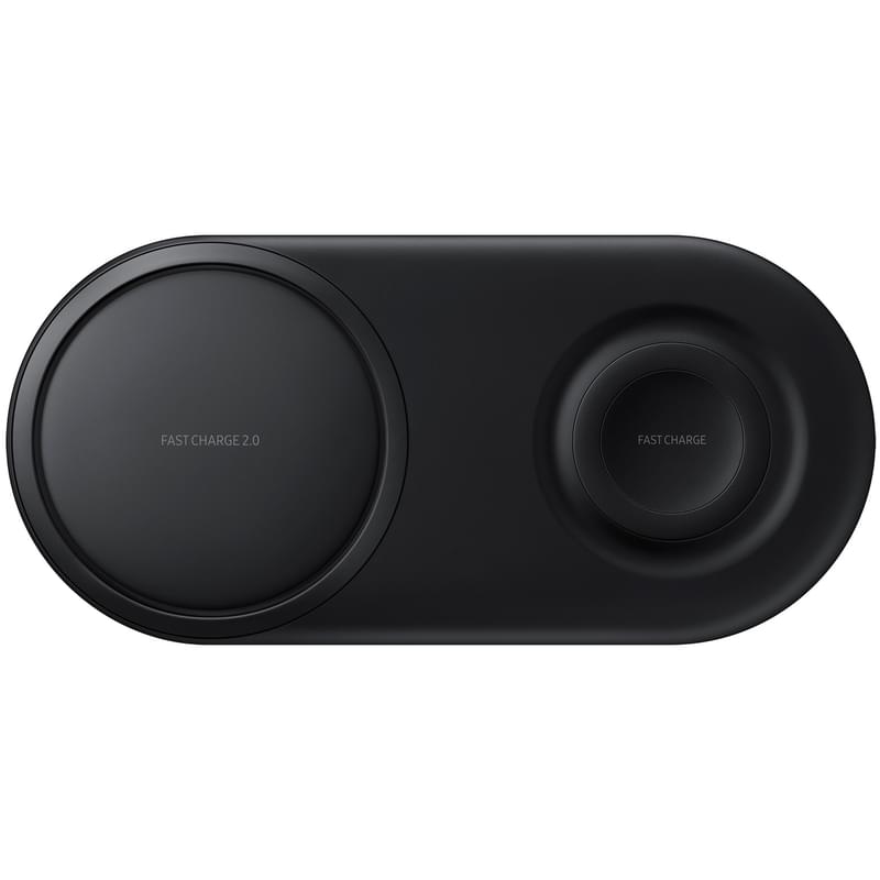 Беспроводное зарядное устр-во Wireless Fast Charger Stand 15W, Samsung, Черный (EP-P5200TBRGRU) - фото #0, Technodom.kz