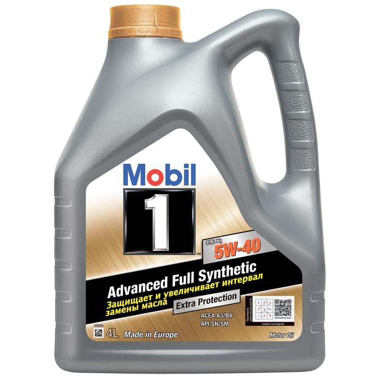 Моторное масло Mobil 1 FS x1 5W40 API SN/SM 4л - фото #0, Technodom.kz