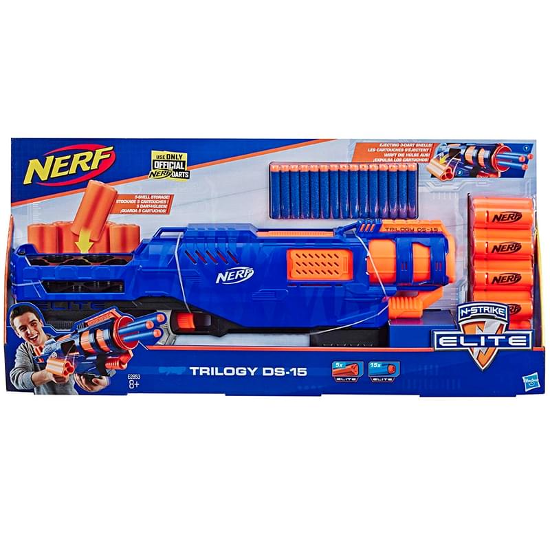 Игровой набор Hasbro Nerf бластер Элит Трилоджи ДС-15 - фото #0, Technodom.kz