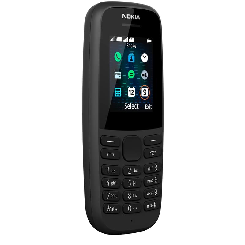 Мобильный телефон Nokia 105 Black - фото #5, Technodom.kz