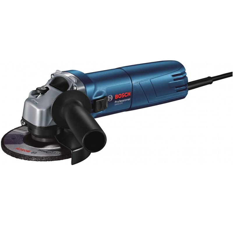 Углошлифовальная машина Bosch GWS 670-125 (0601375606) - фото #0, Technodom.kz