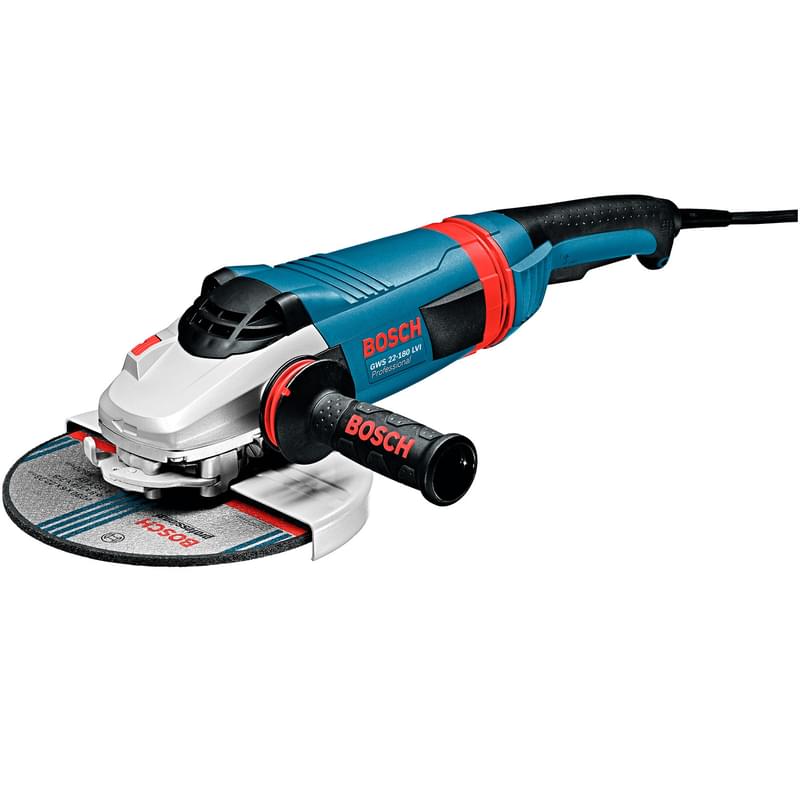 Углошлифовальная машина Bosch GWS 22-180 LVI (0601890D00) - фото #0, Technodom.kz