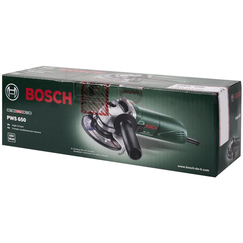 Bosch PWS 650-125 (06034110R0) бұрыштық тегістеуіші - фото #2, Technodom.kz