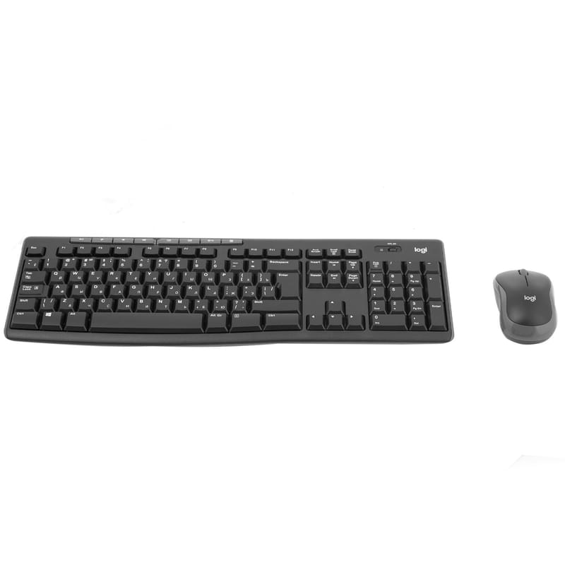 USB Logitech Сымсыз пернетақтасы + тінтуірі MK270 - фото #0, Technodom.kz