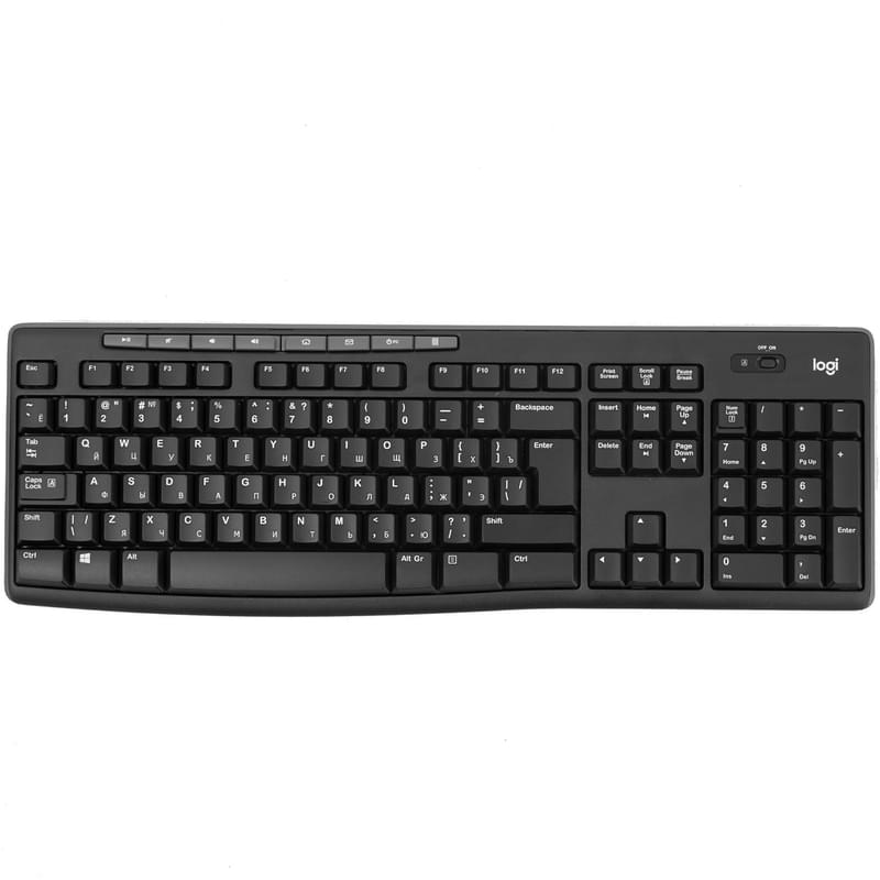 Клавиатура + Мышка беспроводные USB Logitech MK270 - фото #2, Technodom.kz