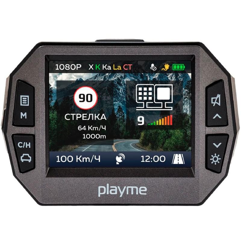 Видеорегистратор с радар-детектором PlayMe P600SG - фото #2, Technodom.kz