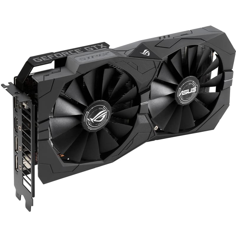 Видеокарта ASUS ROG STRIX GeForce GTX1650 4GB 128bit/G5 (2HDMI+2DP)(ROG-STRIX-GTX1650-A4G-GAMING) - фото #6, Technodom.kz