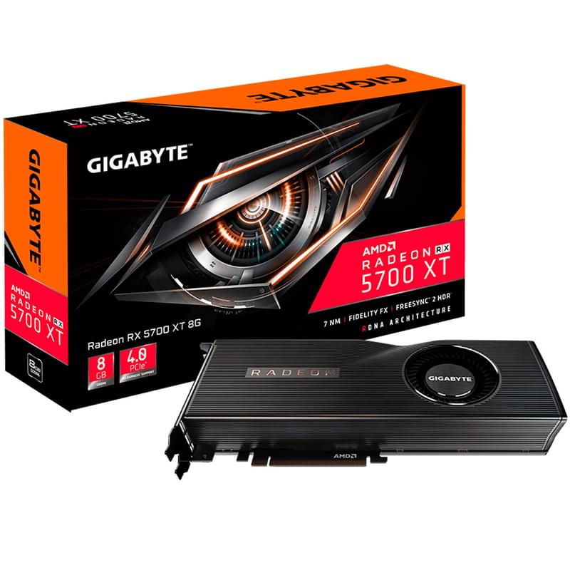 Видеокарта Gigabyte Radeon RX5700 XT 8GB 256bit/G6 (HDMI+3DP)(GV-R57XT-8GD-B) - фото #4, Technodom.kz