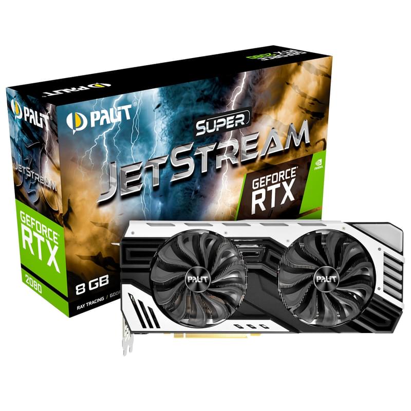 Видеокарта Palit GeForce RTX2080 JetStream 8GB 256bit/G6 (HDMI+3DP)(NE62080020P2-1040J) - фото #6, Technodom.kz