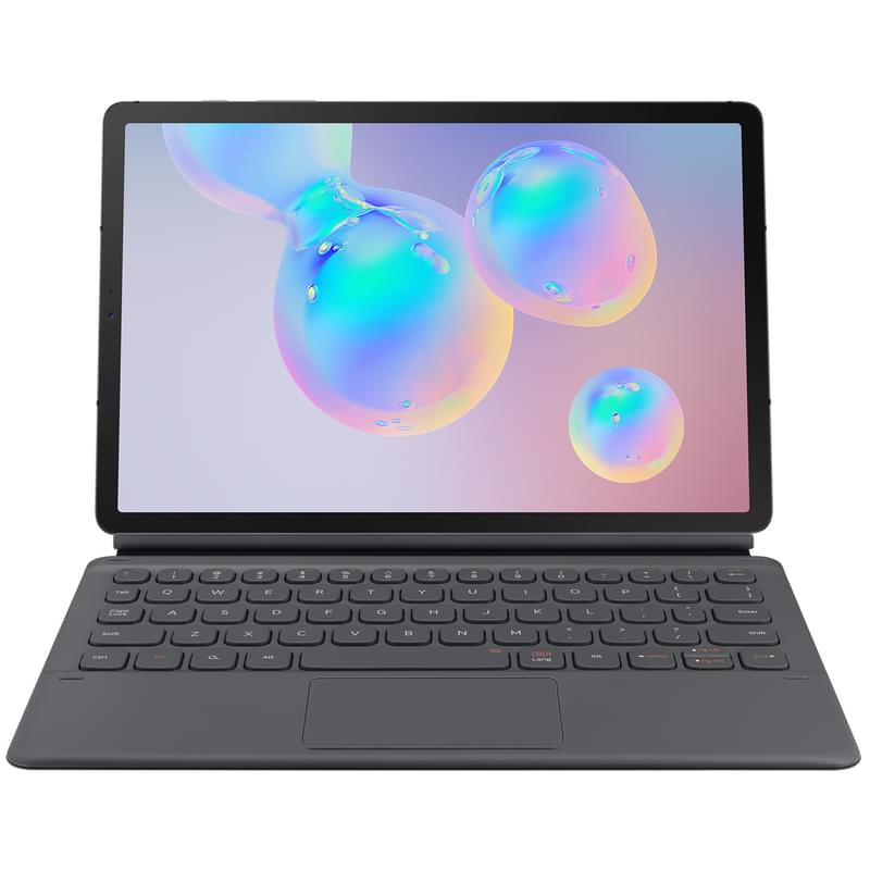 Чехол-Клавиатура для Samsung Galaxy Tab S6 10.5", Gray (EF-DT860BJRGRU) - фото #0, Technodom.kz
