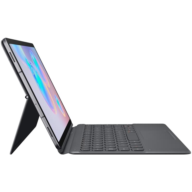 Чехол-Клавиатура для Samsung Galaxy Tab S6 10.5", Gray (EF-DT860BJRGRU) - фото #3, Technodom.kz