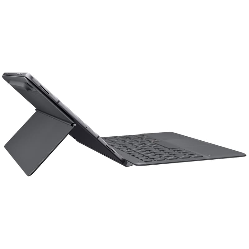 Чехол-Клавиатура для Samsung Galaxy Tab S6 10.5", Gray (EF-DT860BJRGRU) - фото #4, Technodom.kz