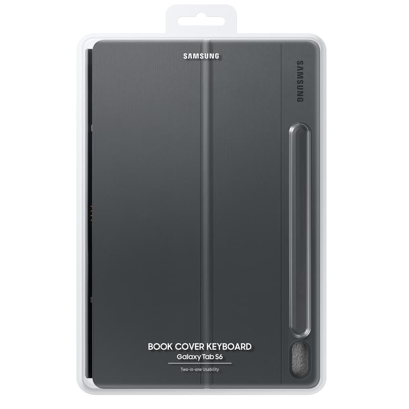 Чехол-Клавиатура для Samsung Galaxy Tab S6 10.5", Gray (EF-DT860BJRGRU) - фото #11, Technodom.kz