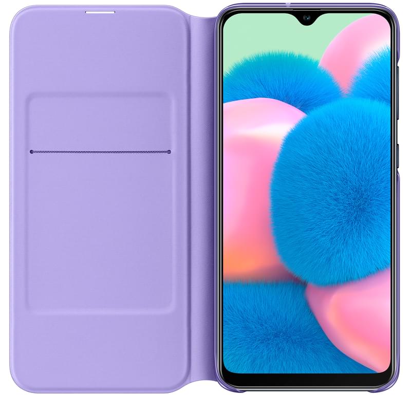 Чехол для Samsung Galaxy A30s, (A30s) Wallet Cover, Black (EF-WA307PBEGRU) - фото #2, Technodom.kz