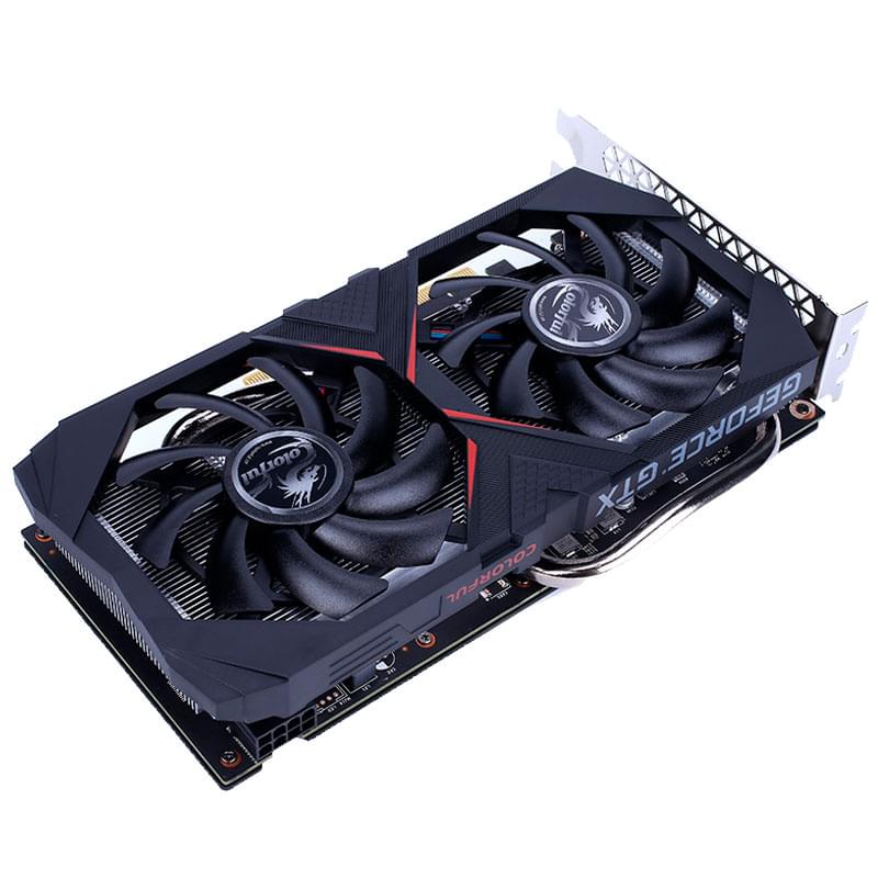 Видеокарта Colorful PCI-E GeForce GTX1660Ti NB 6GB 192bit/G5 (HDMI+DVI+DP)(GeForce GTX 1660Ti NB) - фото #1, Technodom.kz