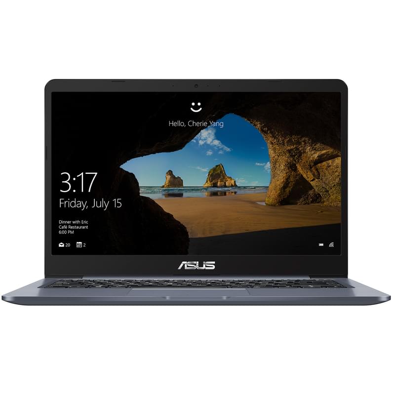 Ноутбук Cloudbook Asus E406SA Atom E8000 / 4ГБ / 128EMMC / 14 / Win10 / (E406SA-BV221T) - фото #1, Technodom.kz