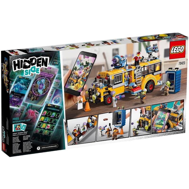 Конструктор Lego Hidden Side Автобус охотников за паранормальными явлениями 3000 (70423) - фото #5, Technodom.kz