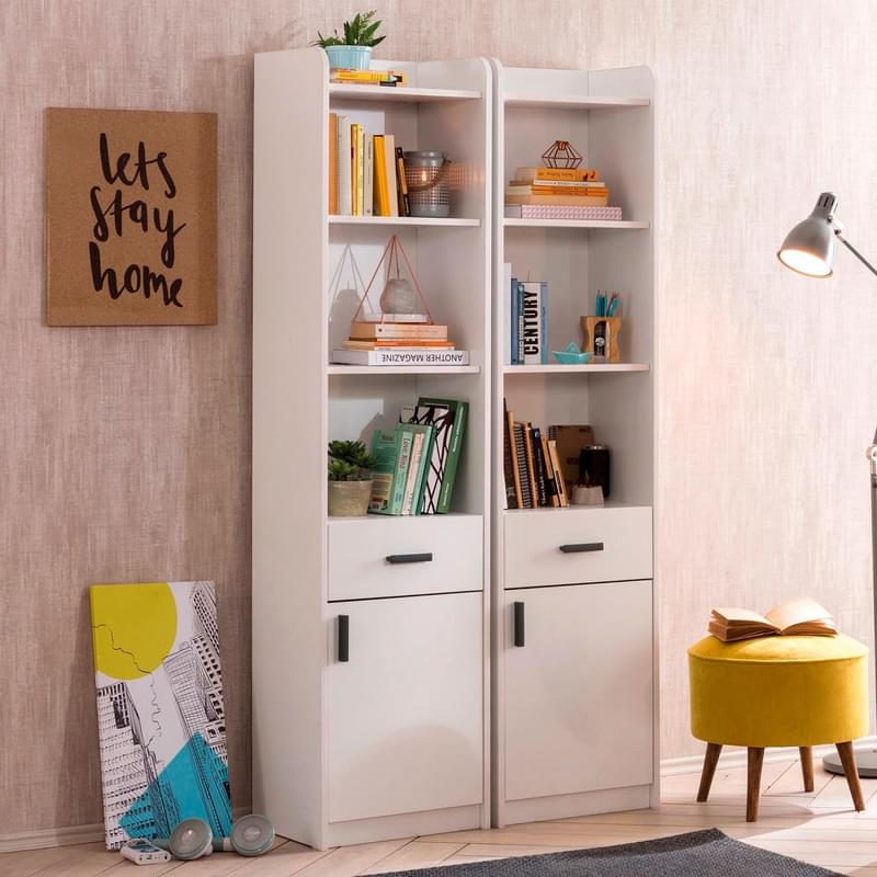 White книжный шкаф - фото #2, Technodom.kz