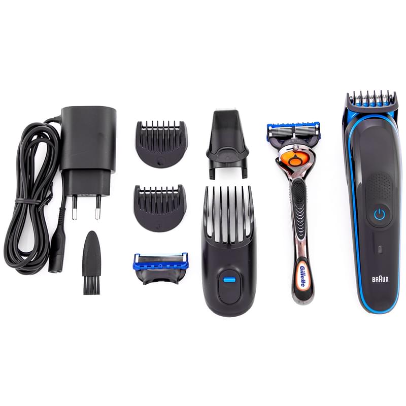 Триммер BRAUN MGK-5045 BLK/BLU - фото #6, Technodom.kz