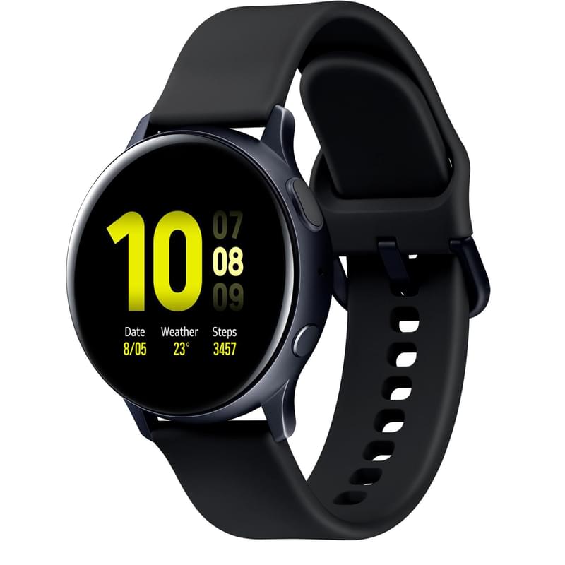 Смарт-часы Samsung Galaxy Watch Active 2 Aluminium 40mm, Black - фото #0, Technodom.kz