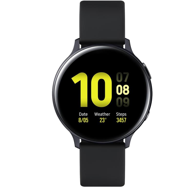 Смарт-часы Samsung Galaxy Watch Active 2 Aluminium 44mm, Black - фото #1, Technodom.kz