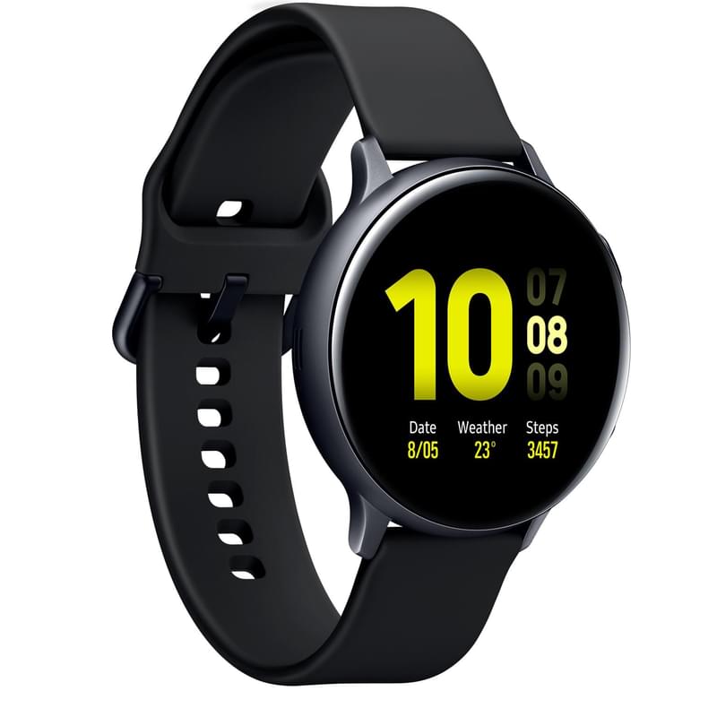 Смарт-часы Samsung Galaxy Watch Active 2 Aluminium 44mm, Black - фото #2, Technodom.kz