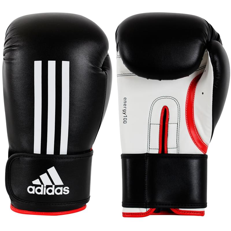 Перчатки боксерские Adidas Energy 100 (adiEBG100 BK/WH, 820, 14 oz,черно-белый) - фото #0, Technodom.kz Перчатки боксерские Adidas Energy 100 (adiEBG100 BK/WH, 820, 14 oz,черно-белый) - фото #0, Technodom.kz