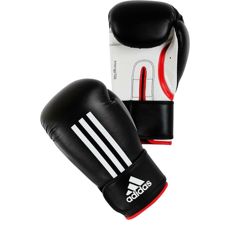 Перчатки боксерские Adidas Energy 100 (adiEBG100 BK/WH, 820, 14 oz,черно-белый) - фото #3, Technodom.kz Перчатки боксерские Adidas Energy 100 (adiEBG100 BK/WH, 820, 14 oz,черно-белый) - фото #3, Technodom.kz