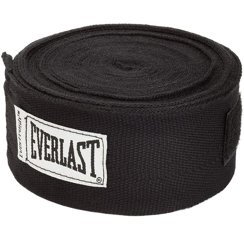 Бинты боксерские 4,55м Everlast (4456BU NEW, 4,55 м,черный) - фото #0, Technodom.kz