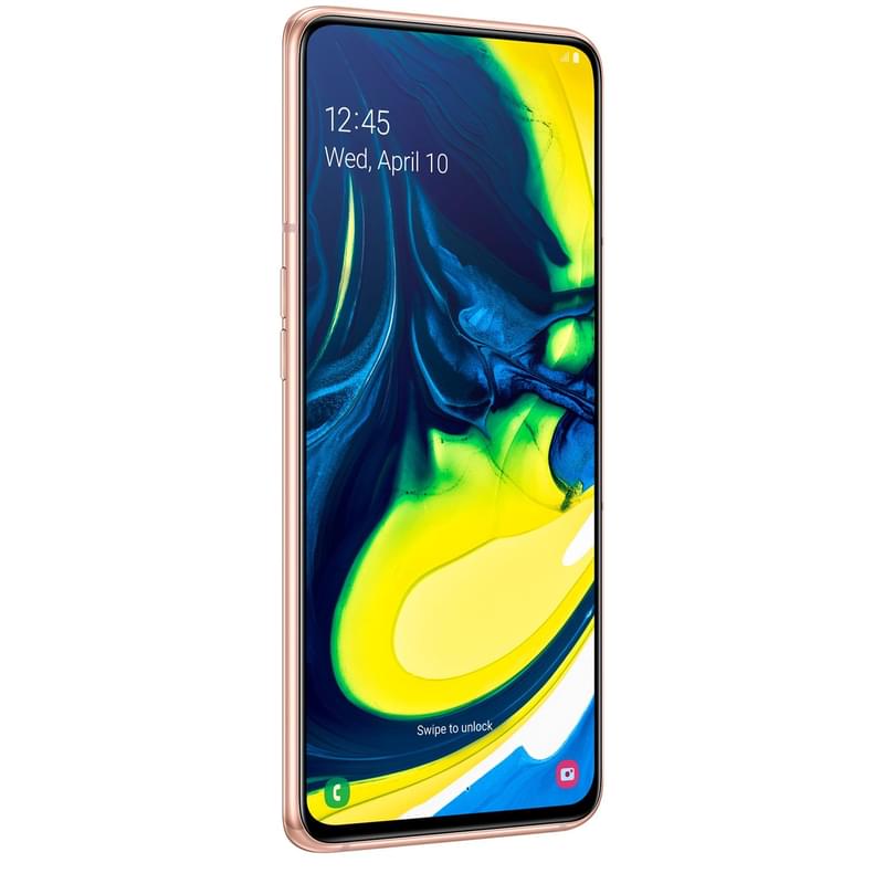 Смартфон Samsung Galaxy A80 128GB Gold - фото #4, Technodom.kz